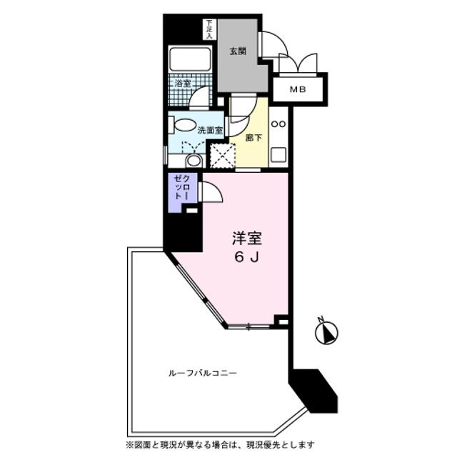 新品家具付きマンション高輪16(KaGood東京)の間取り|※間取りと異なる場合は現状を優先します。
