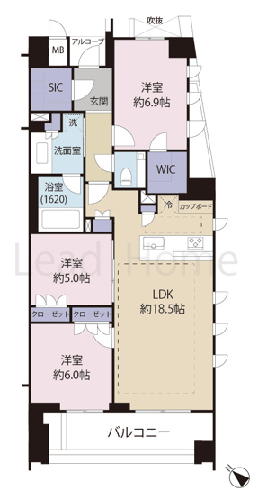 【間取り】 | ジオ南青山