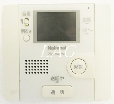 【セキュリティ】 | プレミール中延 | モニター付インターホンです。