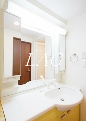 【洗面所】 | プレミール中延 | 洗面台です。