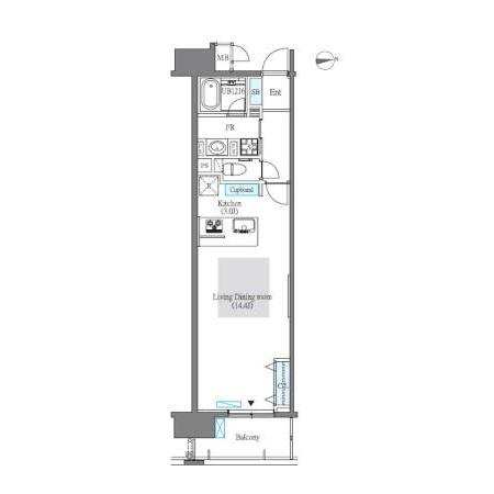 ロイヤルパークス西新井の間取り