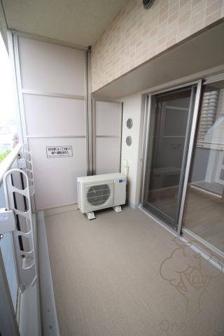 ザ・パークハビオ天満橋のバルコニー