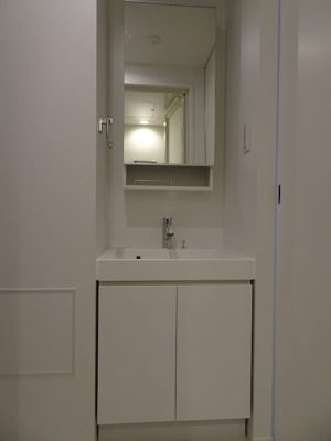 【洗面所】 | 新品家具付きマンション碑文谷17(KaGood東京)