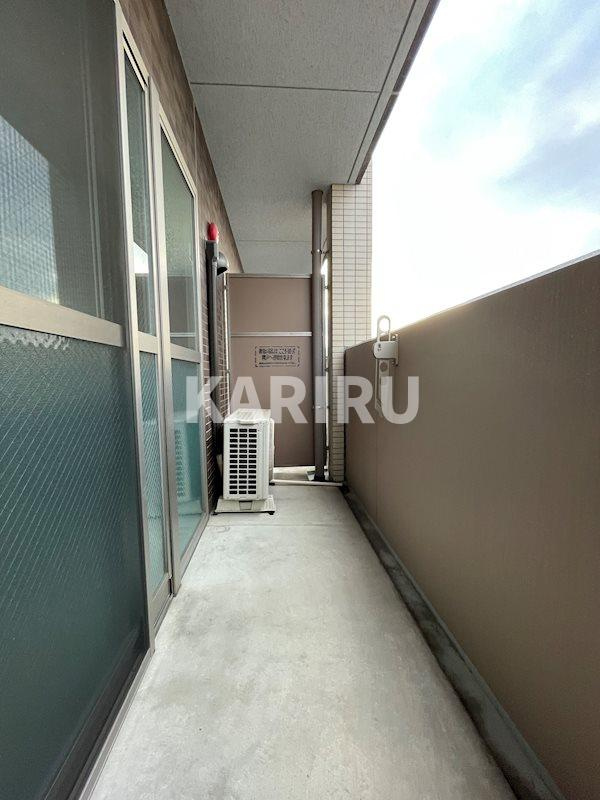 グランデカワノ真田山のバルコニー