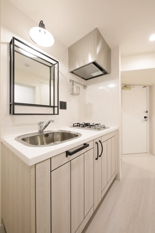 【キッチン】 | 新品家具付きマンション広尾17(KaGood東京)