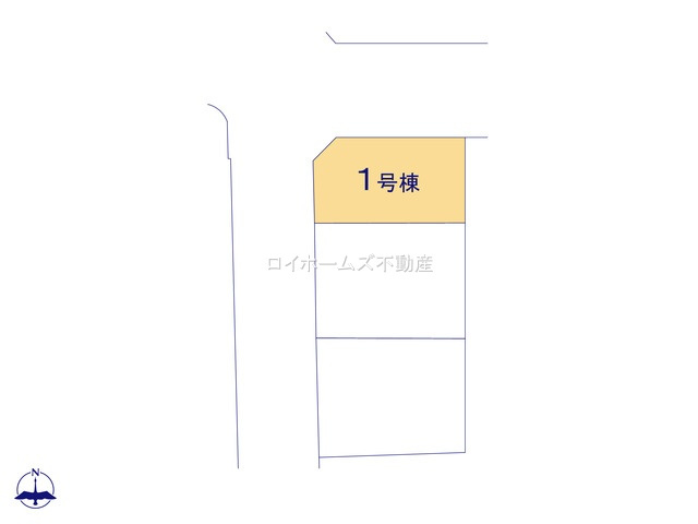 【区画図】 | 名古屋市瑞穂区平郷町３丁目9-1『仲介料無料』新築戸建て | 1号棟