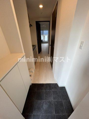 エグゼ大阪DOMECITYグレイスの玄関