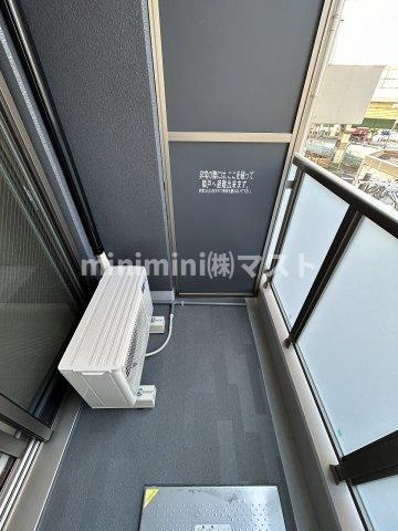 エグゼ大阪DOMECITYグレイスのバルコニー