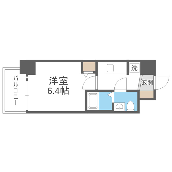 【間取り】 | エグゼ大阪ＤＯＭＥ ＣＩＴＹシエル