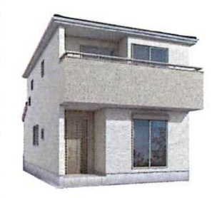 【外観パース】 | 鴻巣松原3期　Livele Garden.S　新築戸建　全5棟　5号棟 | 5号棟