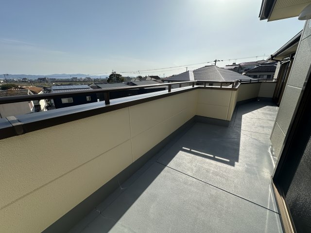 明石市魚住町錦が丘１丁目戸建のバルコニー