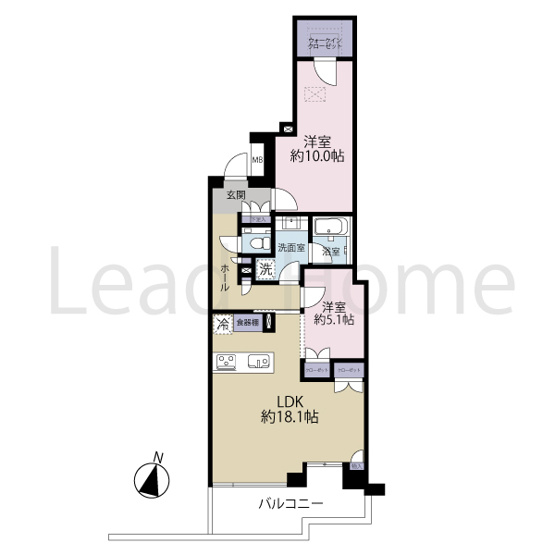 【間取り】 | ロイヤルシーズン南麻布