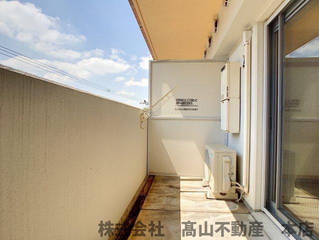 レジェンド桜参番館のバルコニー