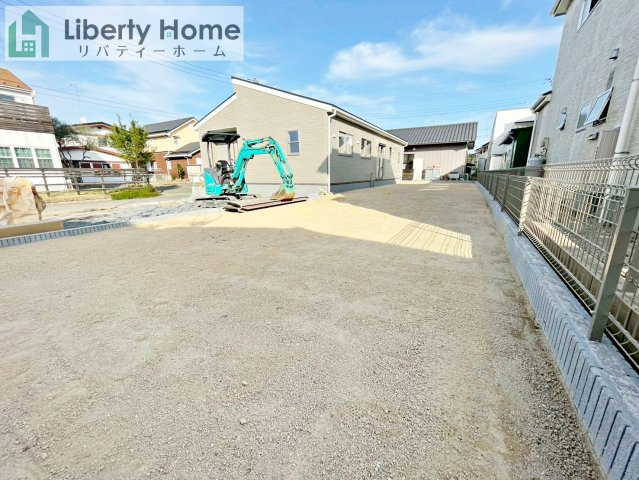 小美玉市納場第5　新築戸建の庭