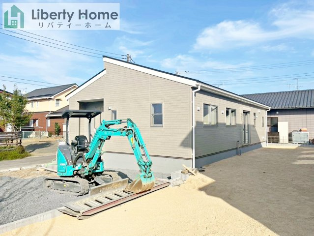 小美玉市納場第5　新築戸建の外観