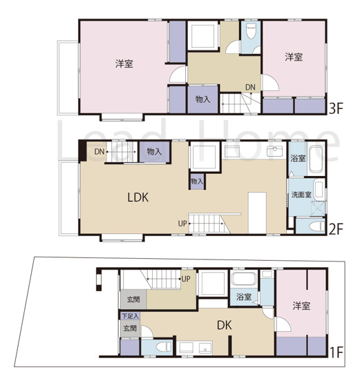 【間取り】 | 港区赤坂4丁目