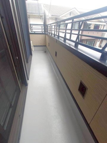 ２０２６年３月リフォーム完了◆ロフトつき収納豊富◆床暖房＆浴室サウナ付き◆南区上鳥羽西浦町のバルコニー|バルコニー