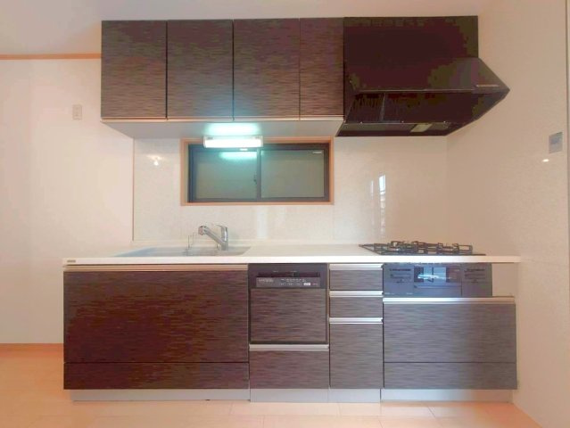 ２０２６年３月リフォーム完了◆ロフトつき収納豊富◆床暖房＆浴室サウナ付き◆南区上鳥羽西浦町のキッチン|システムキッチン