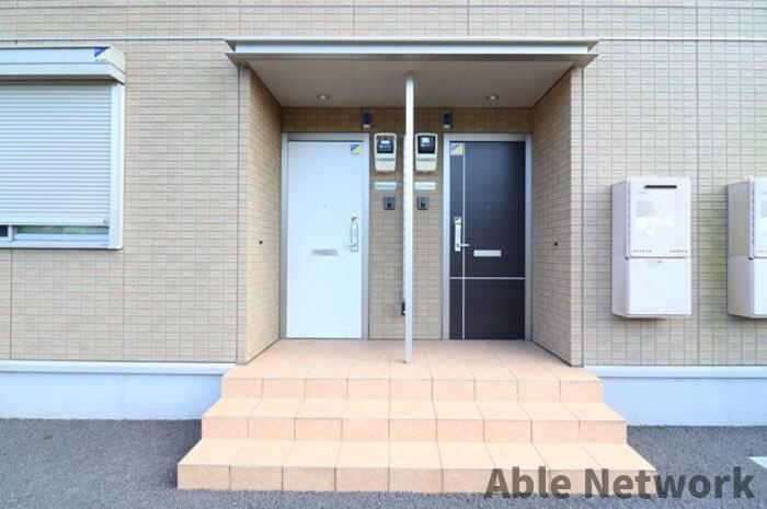 コンフォートヴィラ大沼のエントランス