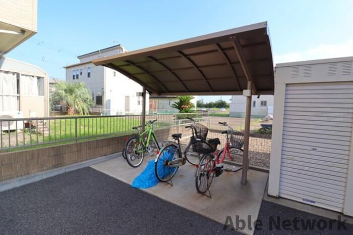 コンフォートヴィラ大沼のその他共用部分|駐輪場