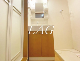 【洗面所】 | パイン・フィールド　 | 洗面台です。