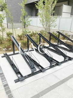 【その他共用部分】 | グレイス下総中山 | 駐輪場です。