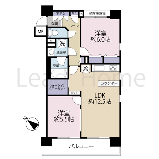 【間取り】 | 秀和溜池山王レジデンス