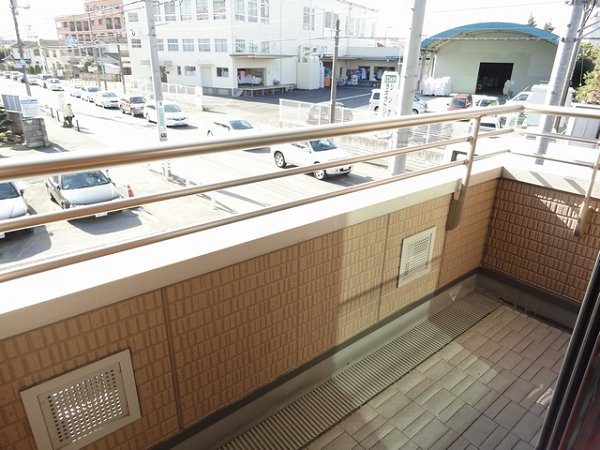 ルミナスガーデンのバルコニー