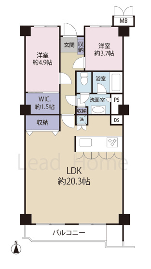 【間取り】 | 第二白金ハウス