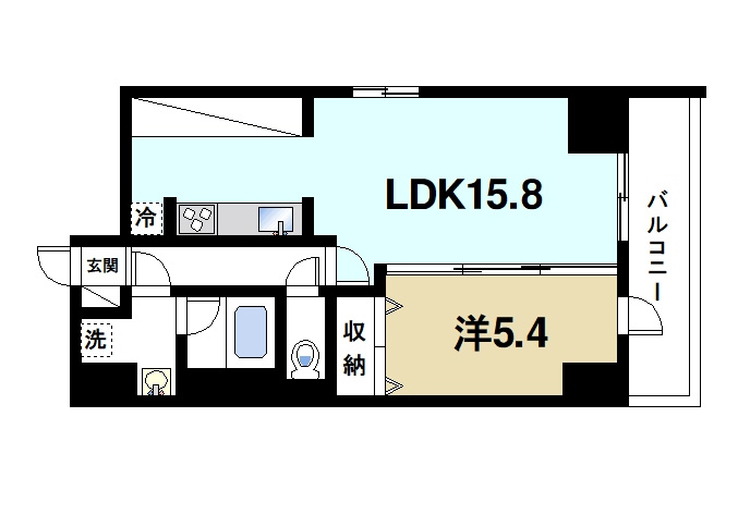 Saidaiji Terraceの間取り