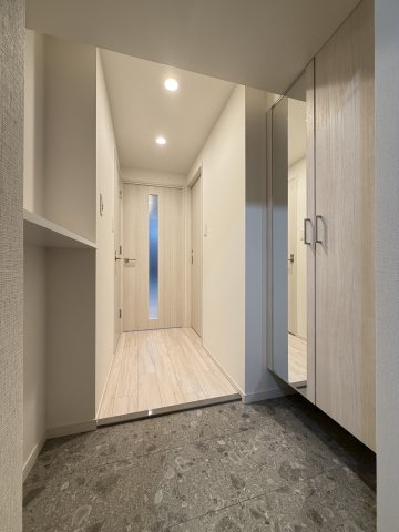 スプランディッドあびこ駅前の玄関