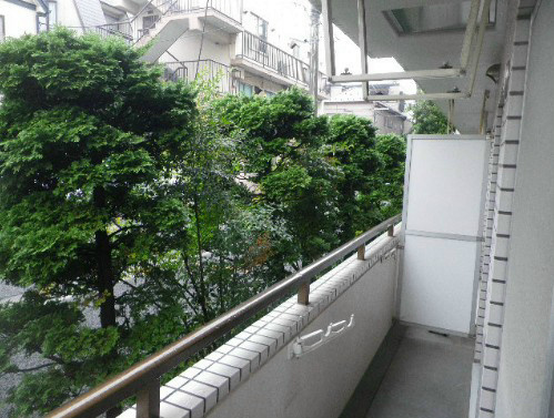 メゾンド・クレールのバルコニー