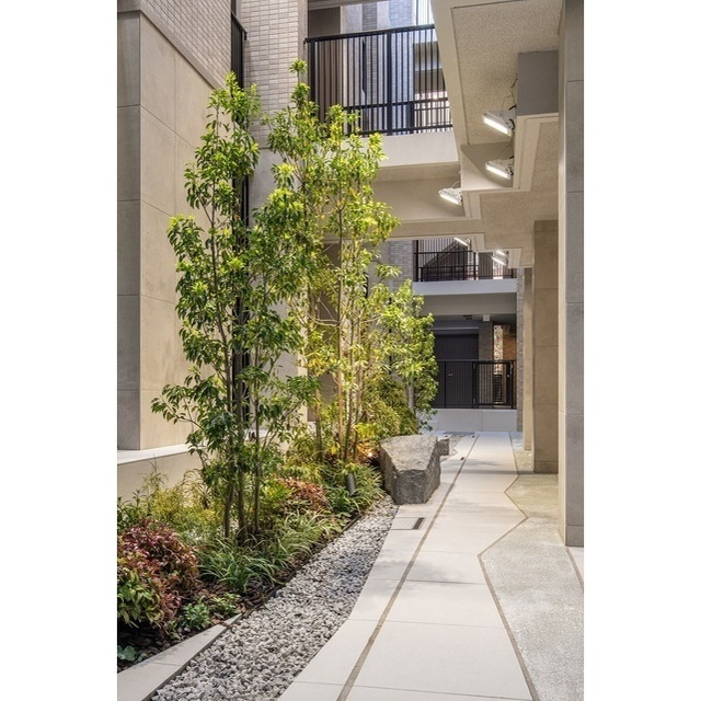 ザ・ケンジントン・レジデンス上池台のエントランス