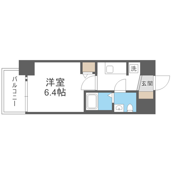 【間取り】 | エグゼ大阪ＤＯＭＥ ＣＩＴＹシエル