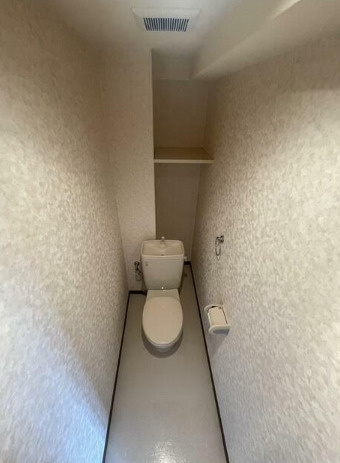 熊本市中央区島崎１丁目の賃貸マンションのトイレ