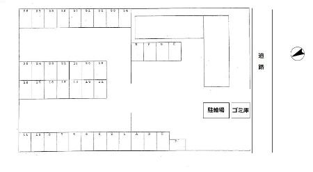 第２ヨシムラコーポの区画図