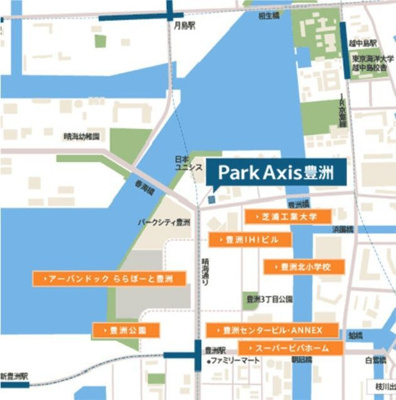【地図】 | Park Axis豊洲（パークアクシス豊洲）