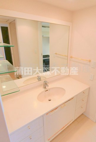 パークタワー東京フロントの洗面所|独立洗面台