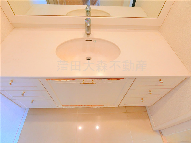 パークタワー東京フロントの洗面所