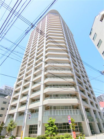 パークタワー東京フロントの外観|2004年4月築　RC鉄筋コンクリート造地上23階建て総戸数159戸の分譲マンション
東京都大田区蒲田4丁目　JR京浜東北線蒲田駅徒歩7分、京急本線京急蒲田駅徒歩2分