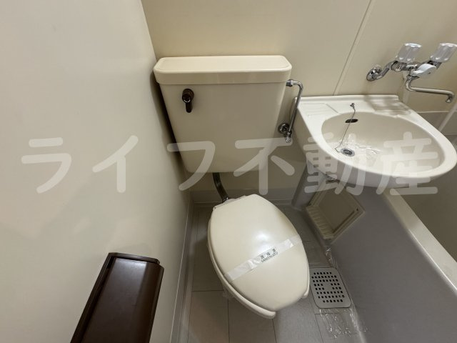 パルハウス丸善のトイレ|コンパクトで使いやすいトイレです
