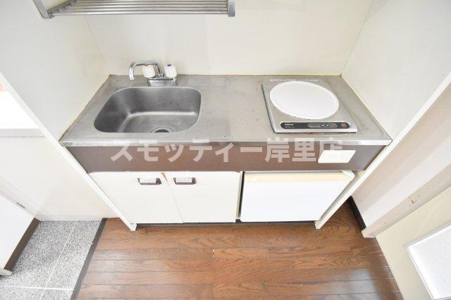 ハイツ五條のキッチン