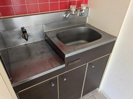 ガスコンロ１口設置可！