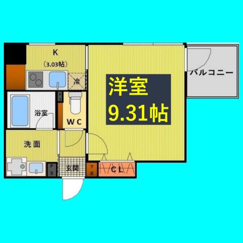 プランベイム滝子通の間取り