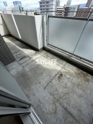 エリスハイム田中のバルコニー