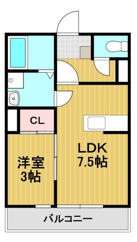 GR九大学研都市西の間取り