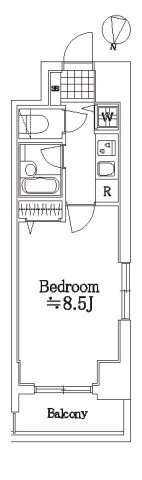 サンスタレ中村橋の間取り