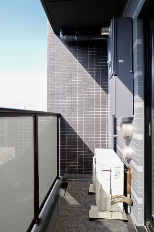 ブライズ南砂のバルコニー