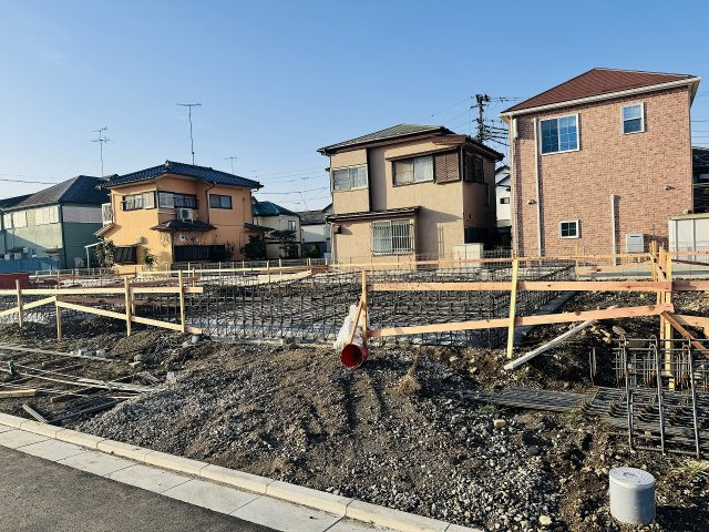 八王子市　泉町　新築一戸建て　２６期の外観|～太陽光パネル搭載　省エネ性能認定　スーパー・コンビニ・ドラッグストア徒歩圏～
