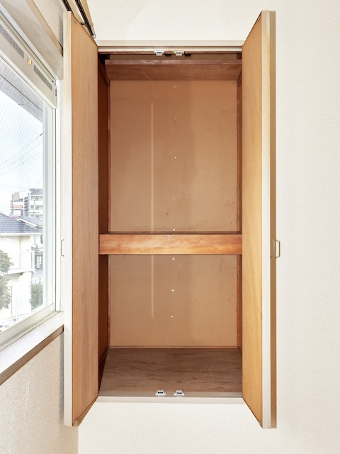 タウンハウス伊川谷の収納|6帖洋室収納